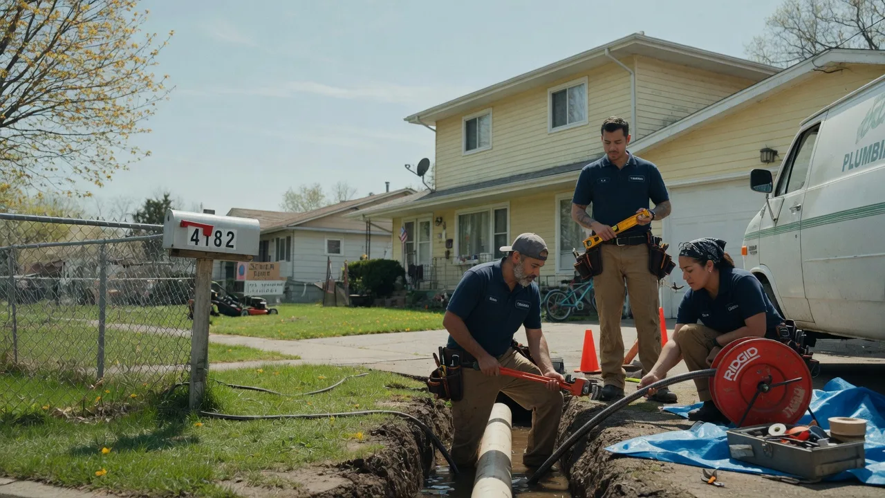 Gas Line Repair in Wonewoc, WI near me
